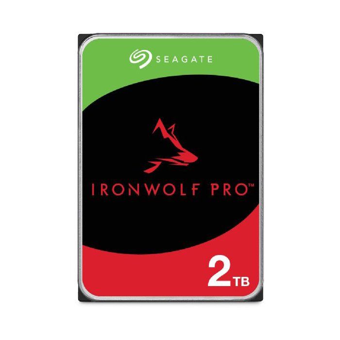 Seagate IronWolf Pro - Disque dur interne NAS HDD - 2 To - 35 pouces - 7200 tr/min