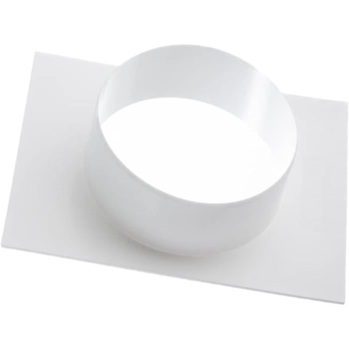 Lot De 2 Raccords Ventilation Ø150mm - Bride Femelle Pour Tubes Ronds - Système Aération Maison/bureau