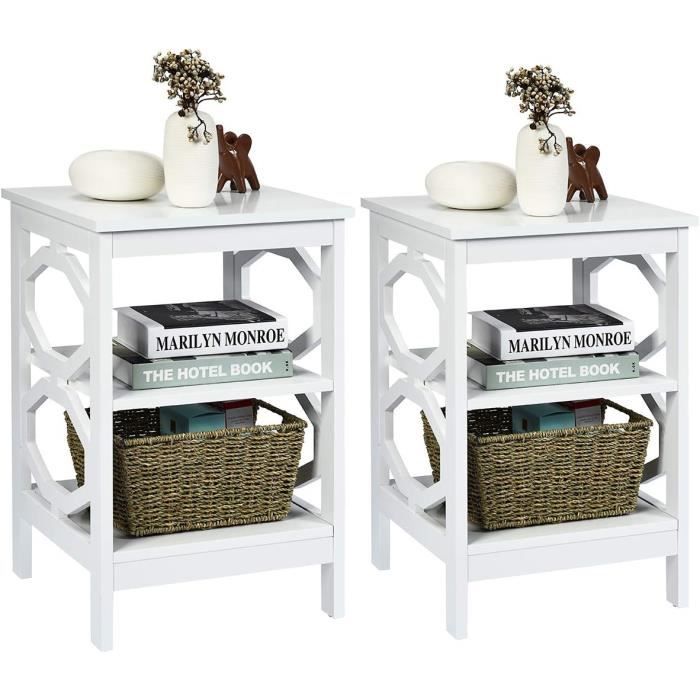 Table Camping Pliable KOMFOTTEU - 3 Niveaux De Rangement Aluminium