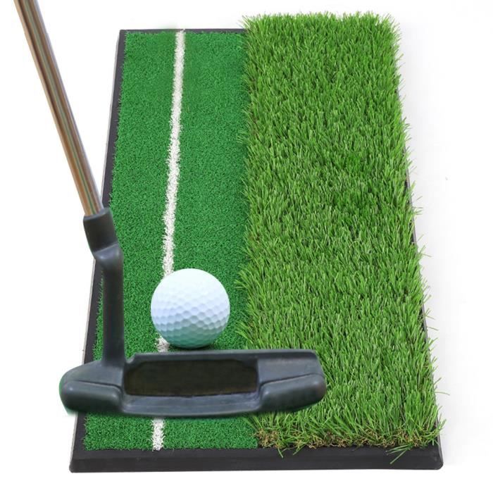 Tapis de putting 30cm x 60cm Tapis de frappe de golf portable en