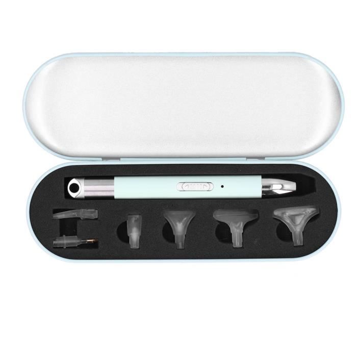 Stylo de Peinture au Diamant Rechargeable USB avec Accessoires de Point de Croix Outils de Peinture au Diamant Performance Éprouvée