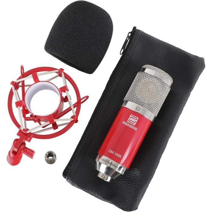 Microphone USB Pour PC/Streaming – ZealSound, Réduction De Bruit, Rotatif 360°, Sortie Casque – Pour Podcast, Jeu, Zoom