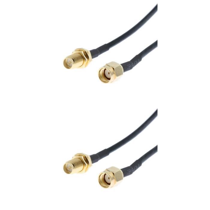 Connecteur SMA mâle et SMA femelle, connecteurs SMA Connecteur SMA mâle et SMA femelle, connecteurs SMA