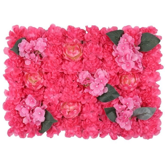 Lot De Décors Muraux 3D En Soie - Roses & Hortensias - 24x17 Cm (4, 8, 12 Ou 24 Pièces)