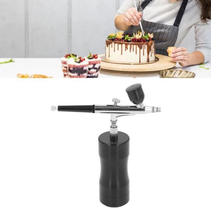 Pistolet Aérographe sans Fil À Chargement USB, Kit De Brosse À Air Portable avec Compresseur, 2