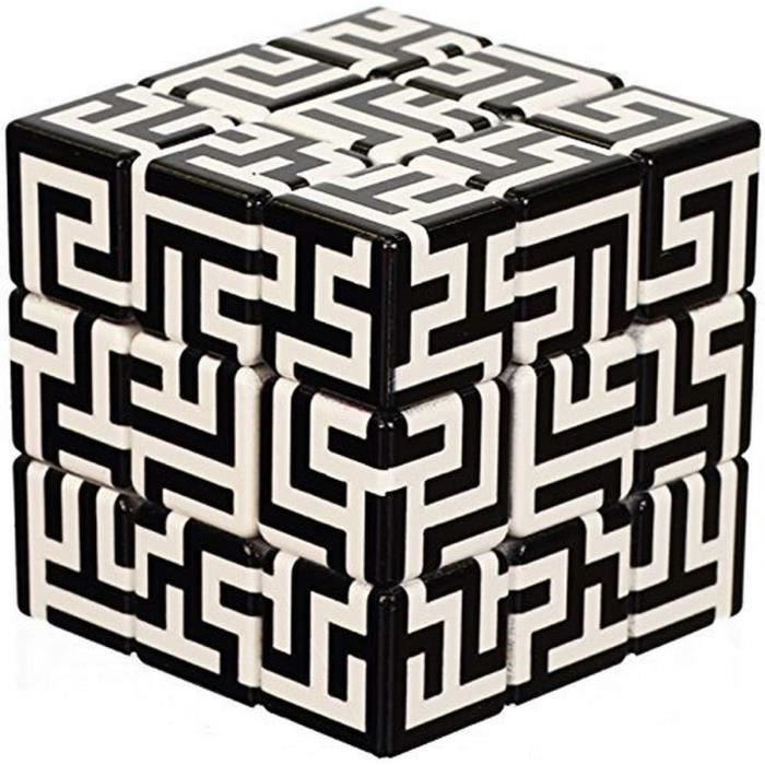 CASSE-TETE,blue--Cube magique de labyrinthe 3D pour enfants CASSE-TETE,blue--Cube magique de labyrinthe 3D pour enfants