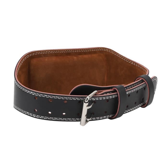 Ceinture d'haltérophilie en cuir de 7 mm