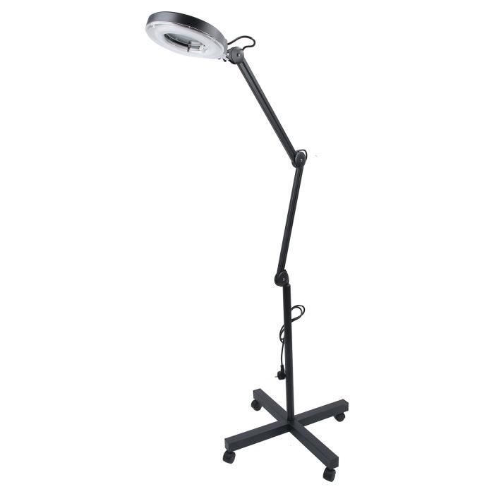 Lampe Loupe LED Flexible Loupe Avec Grossissement 5X Lumière Loupe De