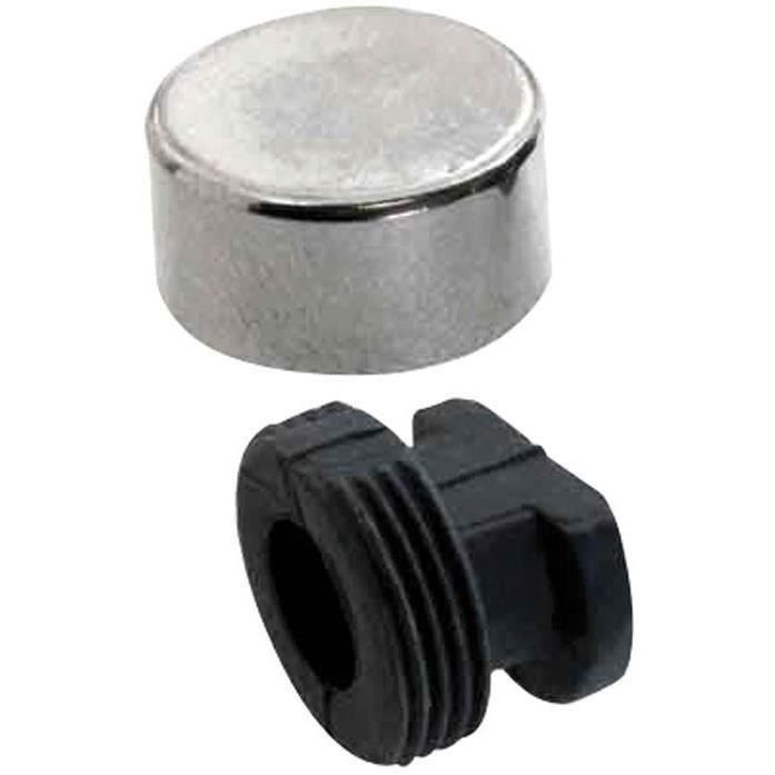 Patte à glace - laiton chromé - 16 mm