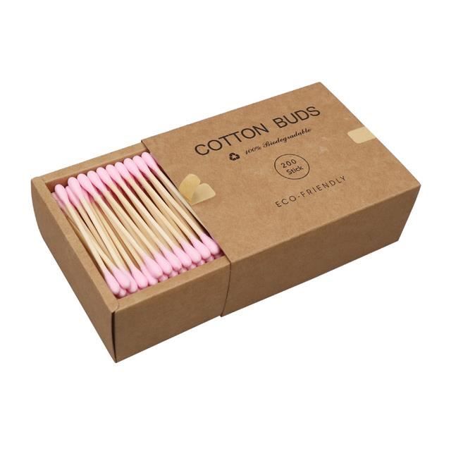 Cotons-Tiges Bolesen 100 Pièces - Bambou Et Coton Stérile 15.2cm - Soins Médicaux
