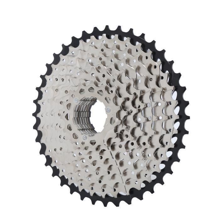RiToEasysports Cassette 8 Vitesses Pour VTT - Alliage Aluminium, Volant Libre, Pignons 13-28T