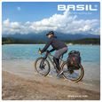 Sacoches Basil Miles Tarpaulin 34L - Noir/Orange - Imperméables pour Vélo Loisir-1