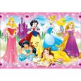 Puzzle - CLEMENTONI - Disney Princesses - 104 pièces - Pour enfants de 6 ans et plus-1