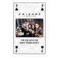 Jeu de cartes Friends WADDINGTONS N°1 - 54 cartes blanches - Durée de jeu 15 min - Garantie 2 ans-1