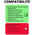 Pack accessoires pour Roborock S7 S7 Plus S7 Pro Ultra S7 MaxV T7s - Filtres/serpillère/brosses latérales/rouleaux Phonillico®-1