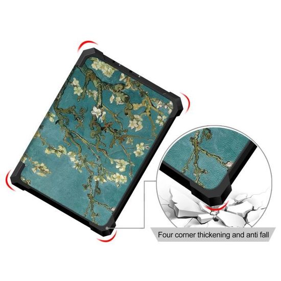Housse Kobo Nia Protection - Veille/Réveil Auto - Bleu Roi - Coque Légère