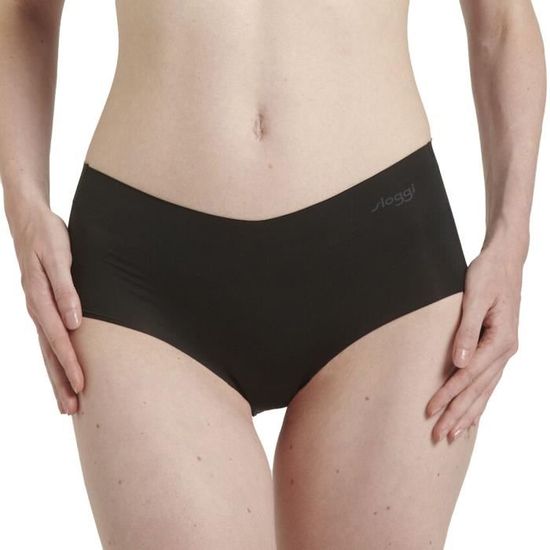 Sloggi culottes shorty Femmes ZERO Microfibre 2.0 lot de 4 Brown