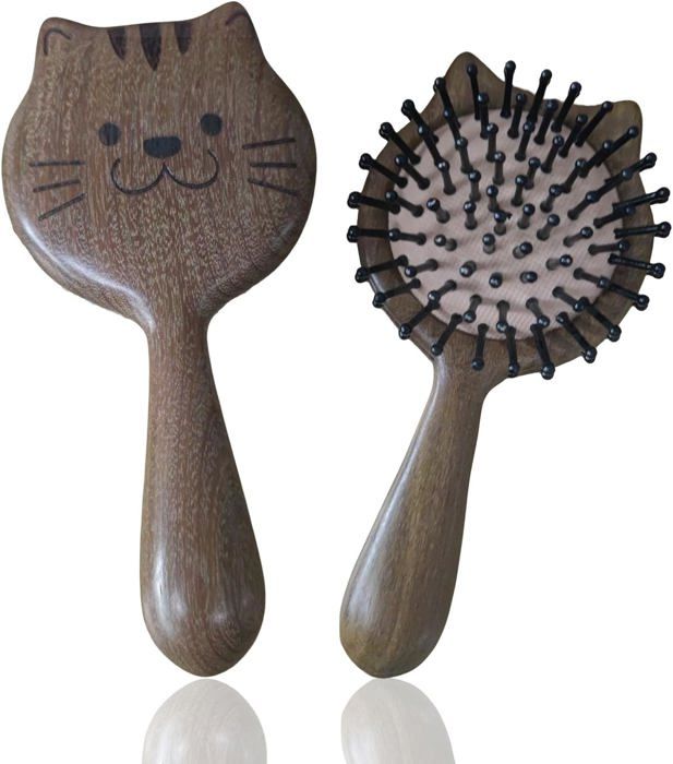 Kit Coiffure Poupée 3 Pièces – Brosse, Peigne Et Vaporisateur Roses – Pour Poupées 18 Pouces – Dès 3 Ans – Cadeau Fille