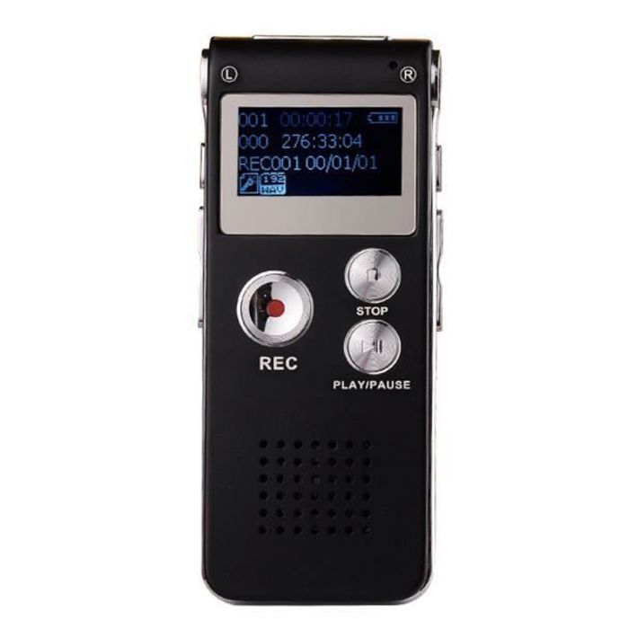 Dictaphone Numérique ZS-300 – Enregistreur Vocal Digital – Neuf