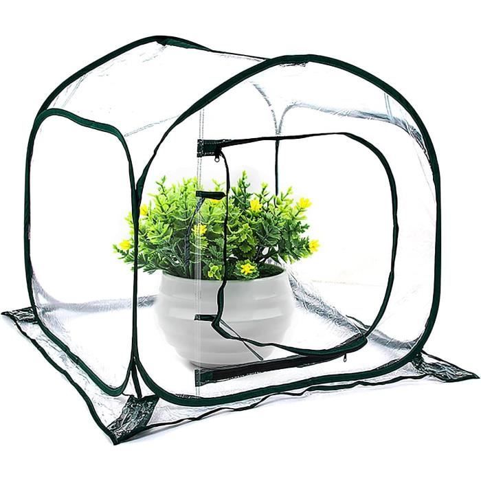 Hydrogarden Mini Serre Pop Up - Petite Tente d'hivernage pour Plantes - Pot  de Fleurs - Mini Serre - Protection hivernale pour[24] - Cdiscount Jardin