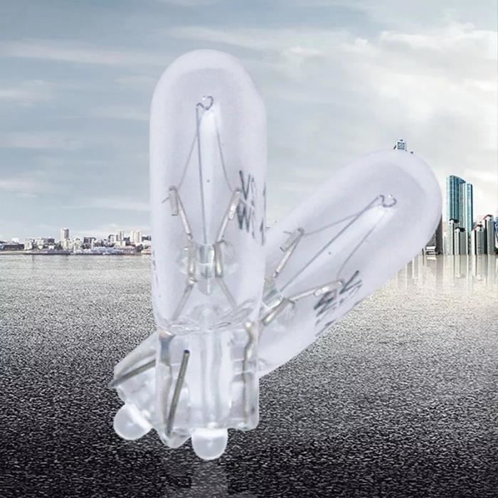 Ampoules LED T5 Pour Tableau De Bord - Pack De 20 Blanc 6000K