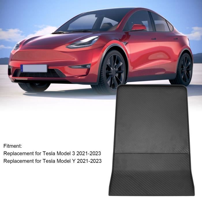 OMAC Tapis de sol en caoutchouc pour Tesla Model Y 2020-2024 Noir