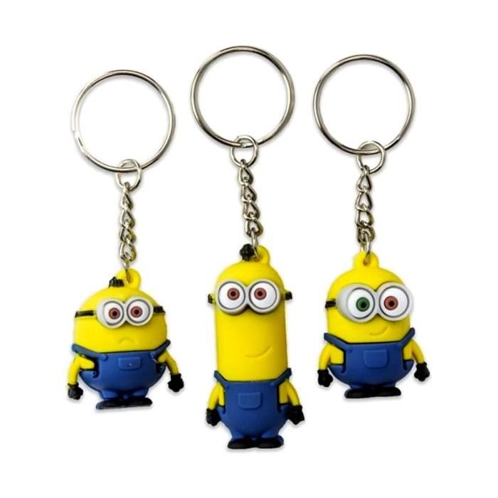 Porte cle Kevin Les Minions 3D GUIZMAX Cdiscount Bagagerie Maroquinerie