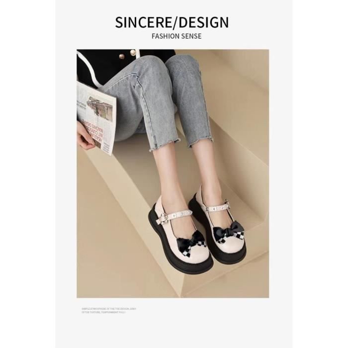 Mocassin femme semelle 2025 épaisse