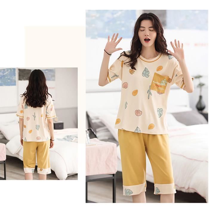 Pyjama deals pantacourt femme