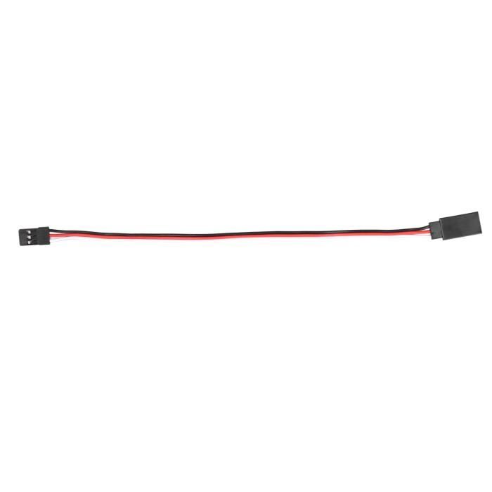 5 Câbles Servo 30 Cm 3 Broches Pour Récepteur RC – Extension Compatible JR/FUTABA – Accessoire Modélisme