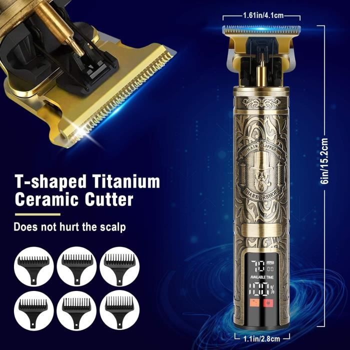Tondeuse Cheveux Professionnelle Etanche Tondeuse Cheveux Homme, Trois — free download