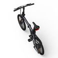 vélo électrique pliant léger 17.5kg--ADO Air20 transmission par courroie-capteur de couple-autonomie 70-100 KM (Noir)-2