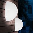 MONZANA® Set de 3 lampes LED solaire extérieur Jardin étanche sans fil avec capteur luminaires eclairage interrupteur-2