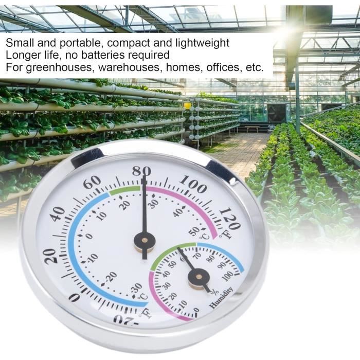 Mini Thermomètre Hygromètre D'Intérieur, Fonction 2 En 1 Peut Mesurer À — free download