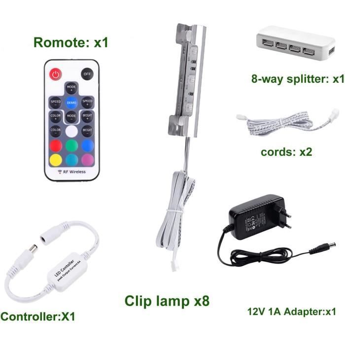 Projecteur LED RGB 42W Meihua - 10 Couleurs, 12 Modes, Télécommande RF, étanche IP66, Pour Extérieur