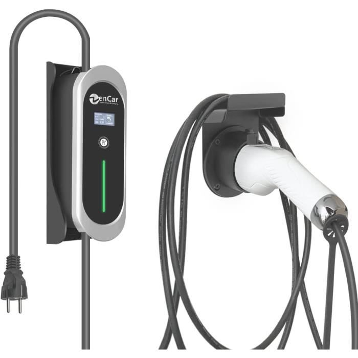 Milivolt Support Mural pour Station de Charge de Voiture électrique EV  Portable EVSE Compatible avec Les chargeurs Zencar