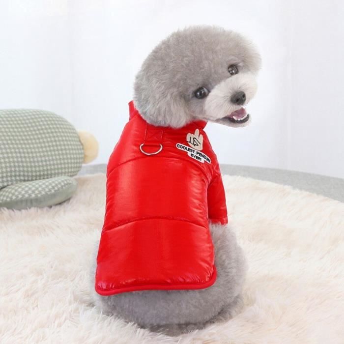 Pull Sweat Molletonné pour chien Petite Taille Chihuahua Chaud Vêtement  Manteau