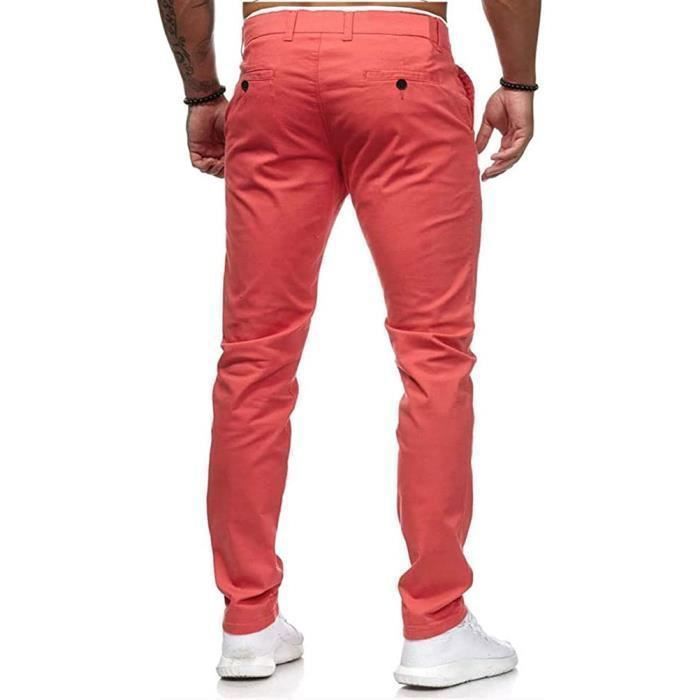 Pantalon chino elastique casual homme top