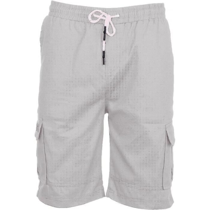 Short De Travail Homme Cargo Pas Cher Pantacourt Homme Été Multi