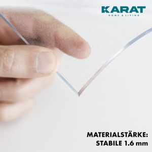 Film De Protection De Table ANRO - PVC Souple Transparent 2 Mm X 120 Cm De Large - Neuf
