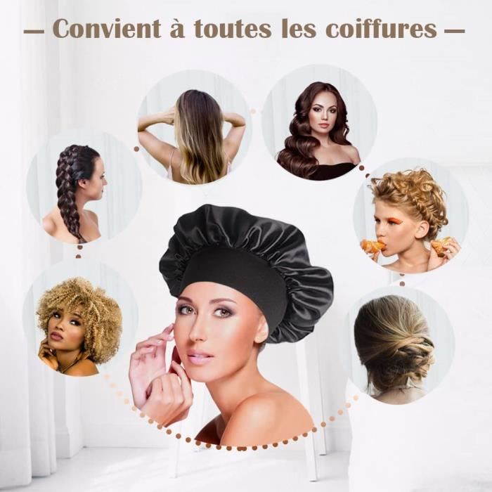 Net Cap Bonnet De Bonnet Pour Sécher Les Cheveux Bouclés Filet Pour Sécher  Les Cheveux Femme - Cdiscount Au quotidien