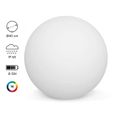 Boule LED 40cm - Sphère décorative lumineuse. 16 couleurs. Ø 40cm-0
