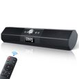 Barre de son Haut-parleur Wireless Bluetooth Barre de Son TV 20W Soundbar-0