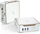 NiPoGi Mini PC Windows 11 Intel Alder Lake-N-97 , 3,60 GHz,16Go RAM 1To SSD, WiFi 5.0 BT 4.2, Argent