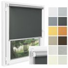 P+R Store Enrouleur Occultant sans Perçage MIDI TERMO - 100 x 150 cm - Gris - Isolation Thermique