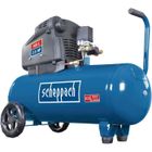 Compresseur d'air horizontal à double cylindres Scheppach HC105DC - 100L - 2200 W - 10 bars - 2,5 CV