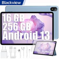 Blackview Tab 18 Tablette Tactile 11.97 pouces Android 13 2.4G+5G Wifi, RAM 16 Go ROM 256 Go-SD 1 To 8800mAh Tablette PC - Bleu