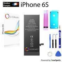 OuiSmart® Kit Batterie pour iPhone 6s (Joint Blanc)