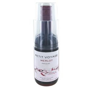 VIN ROUGE Petit Voyage Merlot Pays d'Oc - Vin Rouge - 18,7 cl