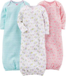 GIGOTEUSE - TURBULETTE  Gigoteuse - douillette - turbulette Simple joys by carter's - A26G090 - Infant-and-Toddler-Nightgowns (Lot de 3) Bebe Fille